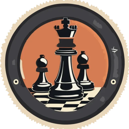 Chess pawn shattering chains - Species Awakening countercultural logo